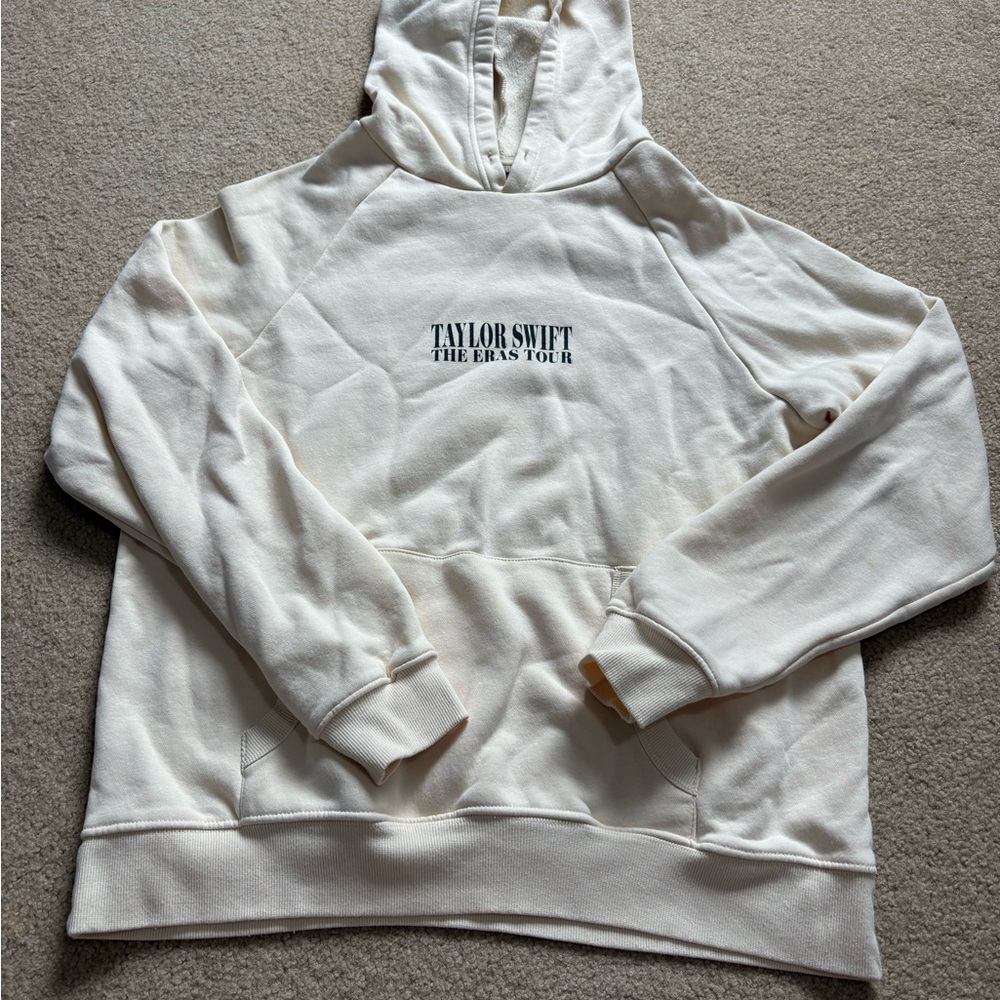 Taylor Swift The Eras Tour Cream Hoodie